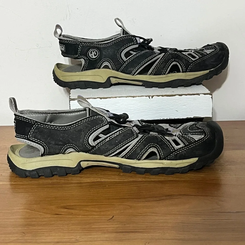 Northside Burke II Sport Sandals Womens 9 Black Gray Purple‎ Hiking Water Shoes
